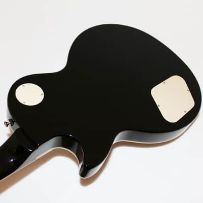 Epiphone Les Paul 1960 Tribute Plus Electric Guitar Trans Black w/ Case image 5