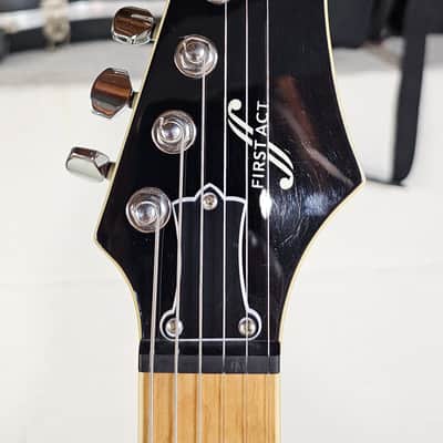 First Act CE-240 Sheena FSA Electric Guitar Transparent Red image 5