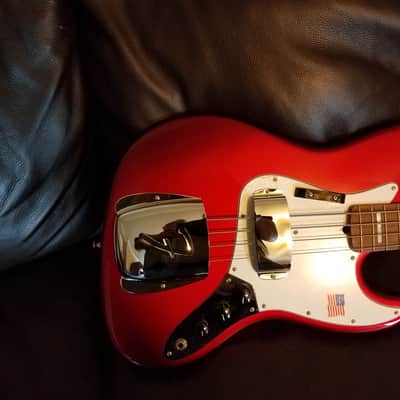 Fender 50th Anniversary Jazz Bass 2010 Candy Apple Red image 1