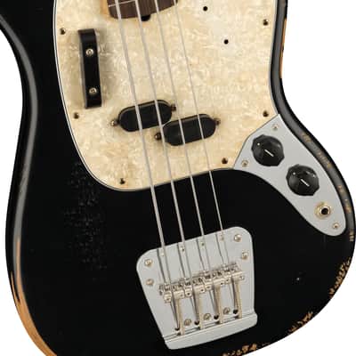 FENDER - JMJ Road Worn Mustang Bass  Black - 0144060306 image 3