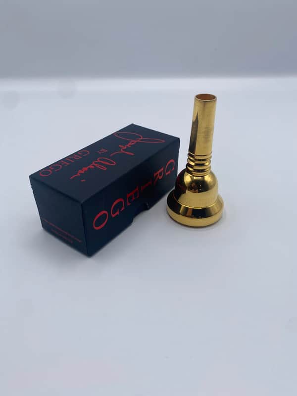 Griego Alessi 3D Gold Plated Large Bore Mouthpiece image 1