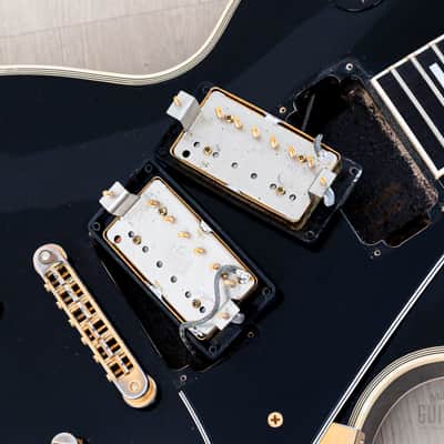 2001 Gibson Les Paul Custom Black Beauty w/ Case, Lightweight image 17