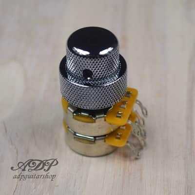 CTS 250K/500K A Double Pot  + Concentric Chrome Knob image 5