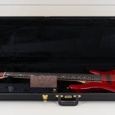 Yamaha TRBJP2 John Patitucci Signature 6-String Bass Guitar, Ebony Fingerboard, Trans Dark Red image 3