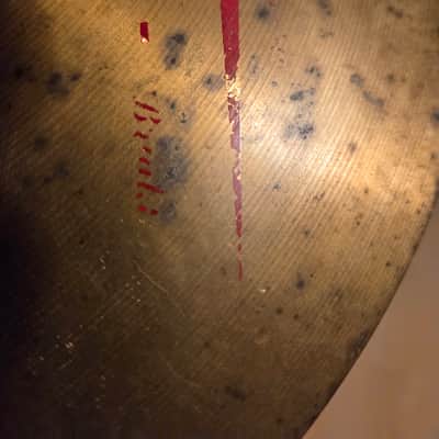 Royce 14" Crash  cymbal 80's? - Brass image 13