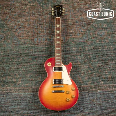 1994 Gibson Les Paul Classic Plus w/ Original Hard Case - Heritage Cherry Burst image 2