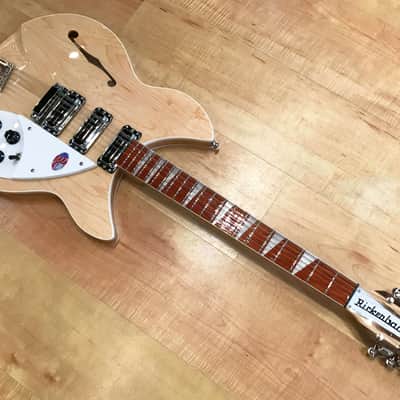Rickenbacker 1993Plus 12-String Electric Guitar MapleGlo image 14