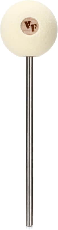 Vic Firth VicKick Bass Drum Beater - Medium-hard Felt Radial Head (2-pack) Bundle image 1