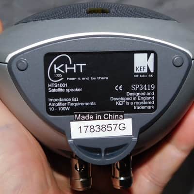 KEF HTS1001 HTC1001 5 piece surround satellite speakers image 4