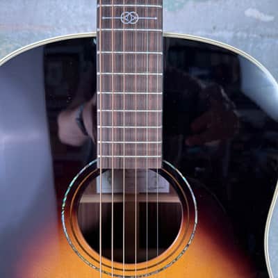 Alvarez Yairi Masterworks Slope Shoulder Dreadnought - Sunburst (FS/Blem) #6215 image 4