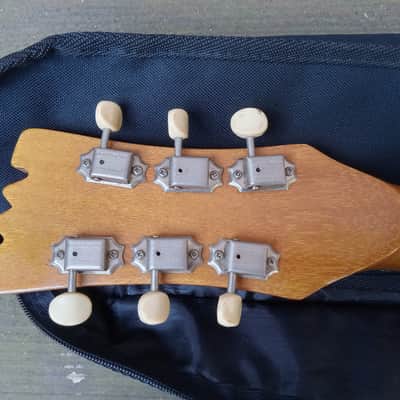 Vintage Circa 1967 Mosrite Serenade Acoustic Guitar Project w/ Gig Bag! image 15