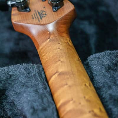 Music Man Jason Richardson Cutlass 2023 | Buckeye Burl image 13