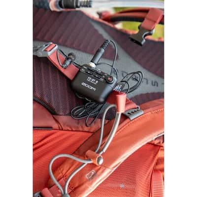 Zoom F2-BT Ultracompact Bluetooth-Enabled Portable Field Recorder with Lavalier Microphone image 5