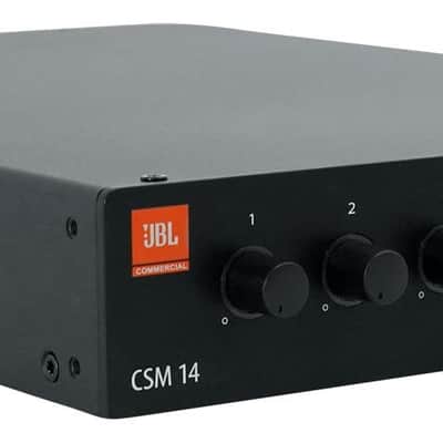 JBL Professional CSM-14 Commercial Series 4-input, 1-output Audio Mixer image 3