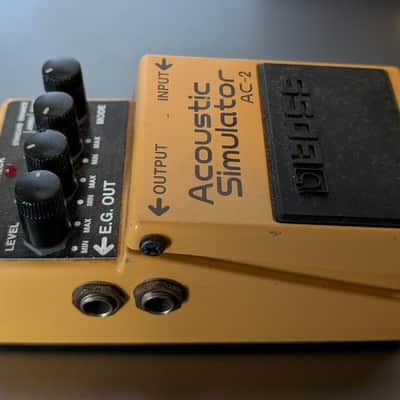 Boss AC-2 Acoustic Simulator (Silver Label) 1997 - 2006 - Yellow image 6