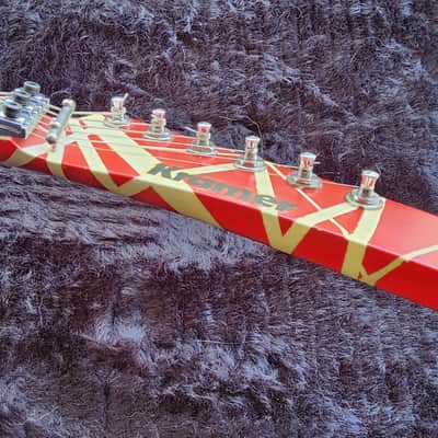 Kramer Baretta 1983 - 1989 - Red Paul Unkert UNK 5150 84 VH Striped USA image 11