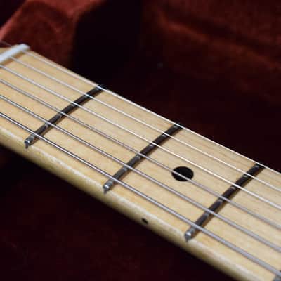 Fender Stratocaster Hardtail 1975 - See through blonde. Light Ash 3,6 kg image 7