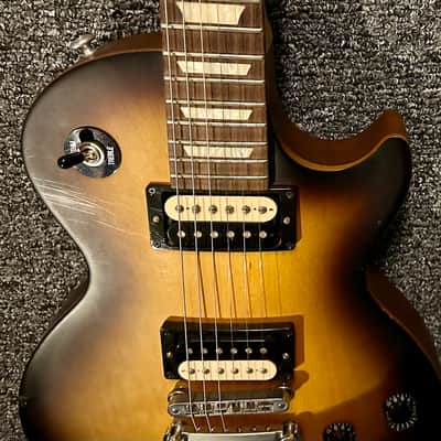 Gibson Les Paul LPJ 2014 120th anniversary - Fireburst - maple neck/top - gig bag and candy. image 7
