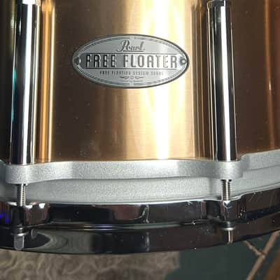 Pearl Free-Floating 14x6.5" Bronze Snare Drum 2025 - Bronze image 4