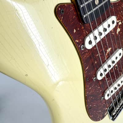 2015 Fender Custom Shop '63 Stratocaster Journeyman Relic - Vintage White image 14