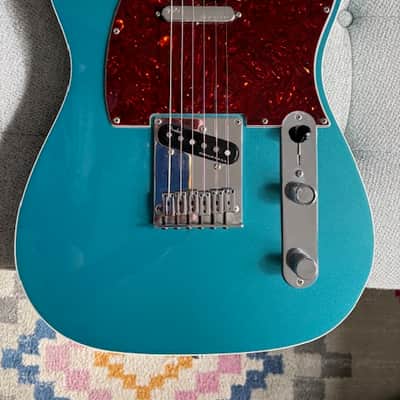 Fender American Elite Telecaster, Rare Ocean Turquoise with Ebony Fretboard, 2017 image 2