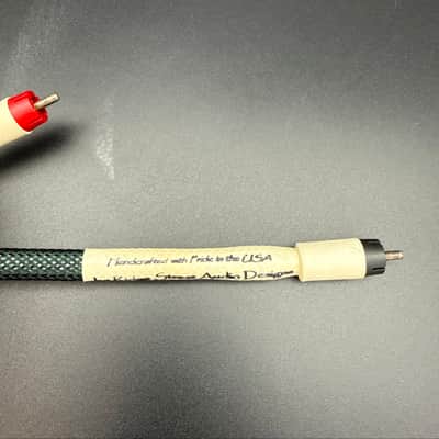 Ridge Street Audio Poiema Cable Pair RCA Interconnects Audiophile 59inch RCA cables image 3