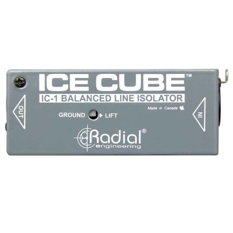 Radial Engineering Ice Cube™ IC-1 Balanced Line Isolator and Hum Eliminator image 1