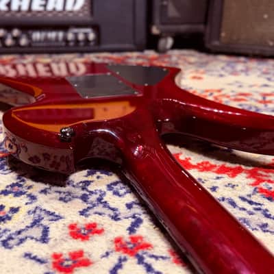 2015 B.C. Rich Mockingbird STC Slash - Made In Korea - Trans Red AAA Quilted Maple Top image 22