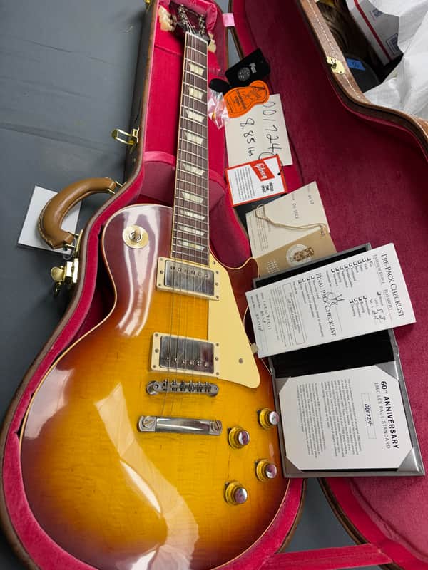 Gibson Les Paul 60th Anniversary Limited Edition V2 2021 - Tomato Soup Burst #001724 image 1