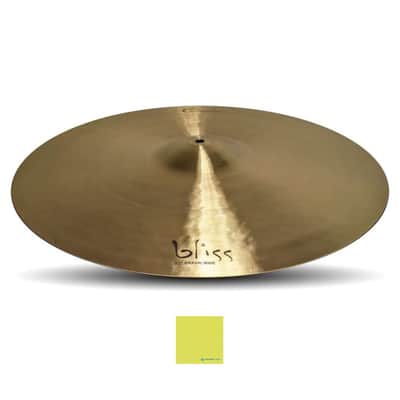 Mint Dream Cymbals and Gongs BCRRI22 Bliss Series 22" Crash/Ride Cymbal Bundle w/L... image 1