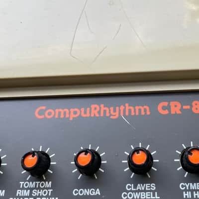 Roland CR-8000 CompuRhythm 1980s White image 10