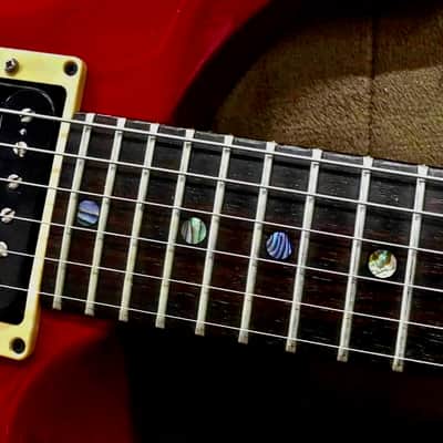 PRS CE 24 Alder Maple Top 1990 - Scarlet Red imagen 17