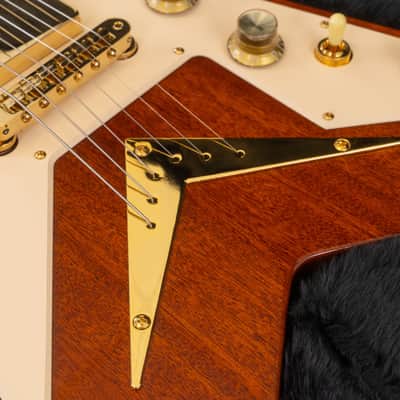 Dean USA Vengeance Pickguard Limited Edition Electric Guitar, Ebony Fingerboard, Mahogany Gloss Natural image 8