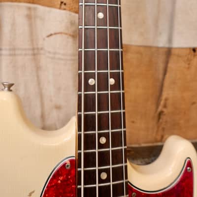 Fender Mustang Bass 1966 - White image 5