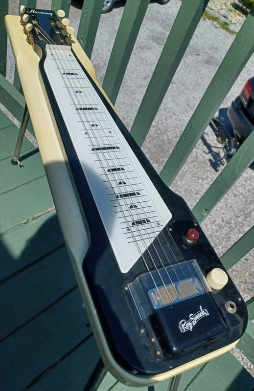 Harmony Roy Smeck H7 Vintage Lap Steel with Legs & Case - Pre Owned image 1