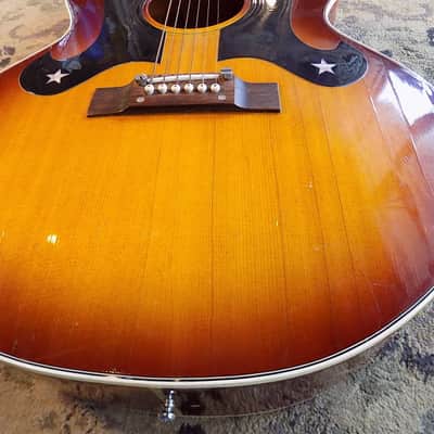 Aria HF-9441 Everly Brothers Jumbo 1978 circa Sunburst image 6