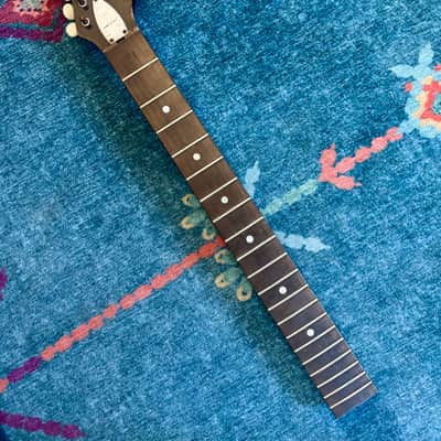 Silvertone Harmony holiday Barclay Bobkat 1476 H14 H15 H16 H17 Neck 1960’s - Black image 3