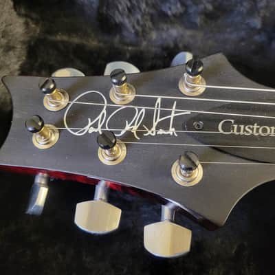 PRS Custom 24 10 Top 2018 - Charcoal Cherry Burst image 8