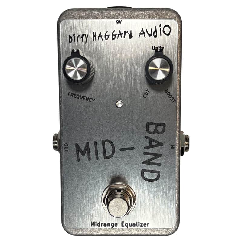Dirty Haggard Mid-Band Pedal-Silver *Ships Today* image 1