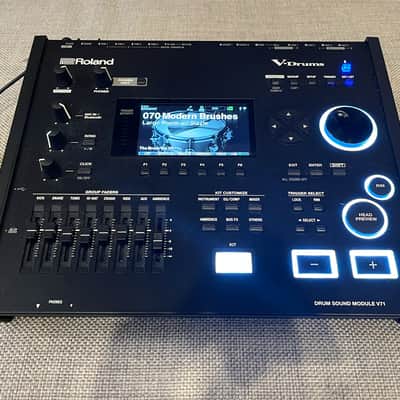 Roland V71 V-Drum Sound Module 2024 - Present - Black image 8