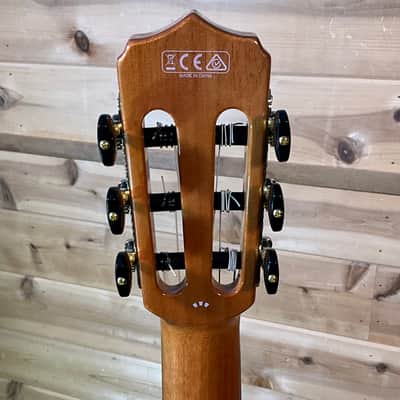 Cordoba Stage Nylon String Electric Guitar - Natural Amber image 6