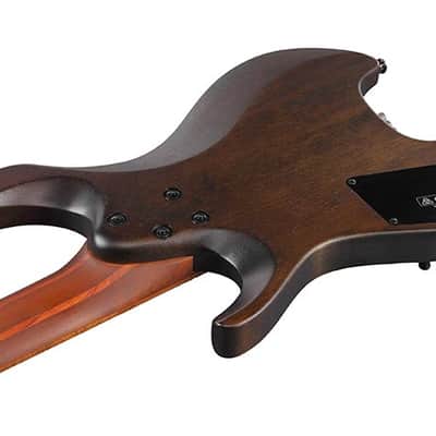 Ibanez QX527PB ABS 7- string Quest Headless Electric Guitar - Antique Brown Stained - BRAND NEW + GIG BAG image 4