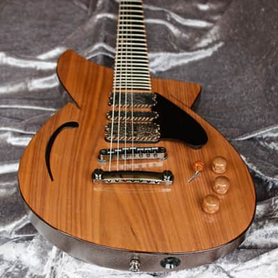 Build to Order GB Liuteria Boutique Plié 7 string toad edition image 11