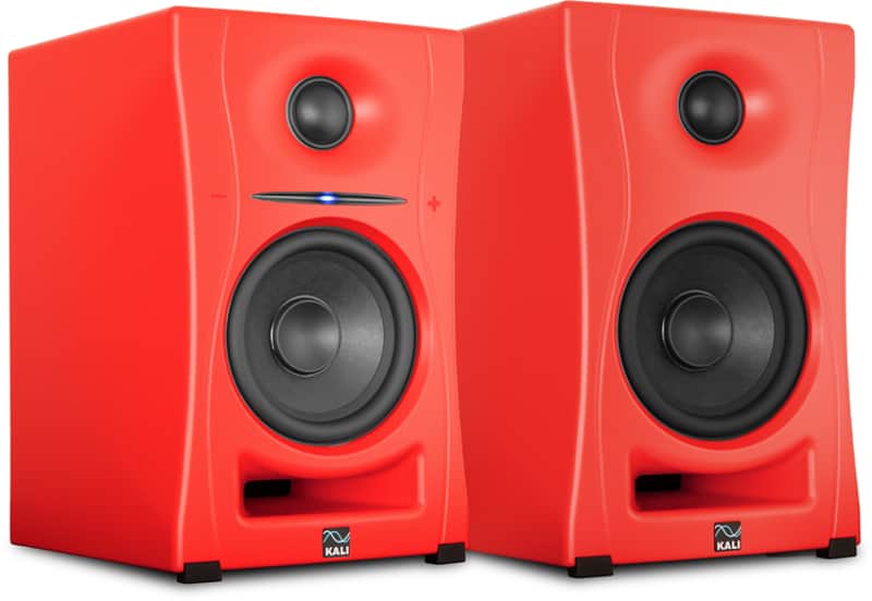 Kali Audio LP-UNF Powered Studio Monitors - Red image 1
