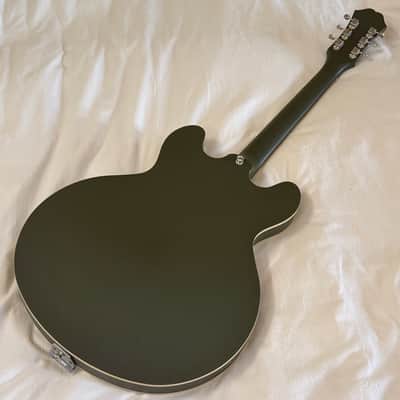 Epiphone Casino with Bigsby Vibrato - Olive Drab - Free Pro Setup image 15