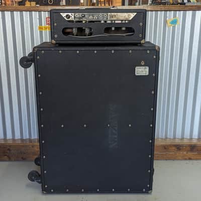 1969 Fender Bassman Head with 2x15 Cabinet image 2