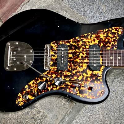 Waterslide Offset Black W/ Mojo UK Decosonic Pickups & Descendant Vibrato NEW (Authorized Dealer) image 10