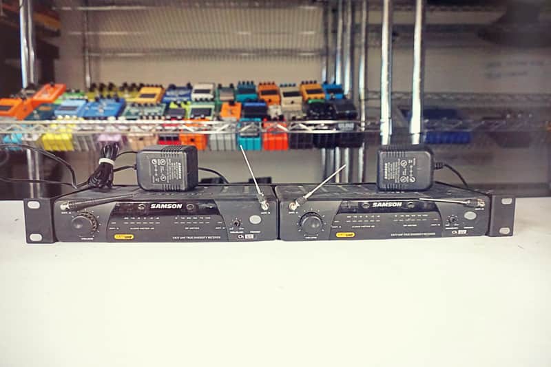 2 pcs Samson CR77 Diversity Wireless Receiver image 1