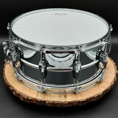 Ludwig LM402 Supraphonic 6.5x14" 10-Lug Aluminum Snare Drum - Chrome-Plated image 7