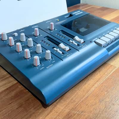 [Excellent] TASCAM Porta 02 Ministudio 4-Track Cassette Recorder - Blue image 2